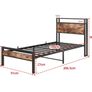 3ft Single Bed Frames Solid Metal Bed Frames Image 7