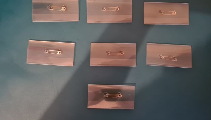 A Large Selection of Name Badge Holders