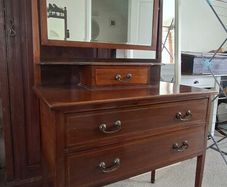 Regency Mahogany Inlaid Dressing Table