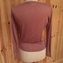Dusty Pink Sequin Cardigan Image 4