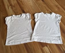 2x next white t shirts age 7