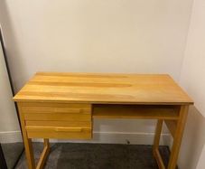 Desk with drawers