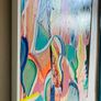 XL Large Original Abstract Painting Large Bright Abstract Painting Framed Original Art Irish Art Image 7