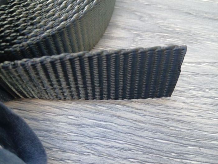 5 m roll of black woven Polypropylene