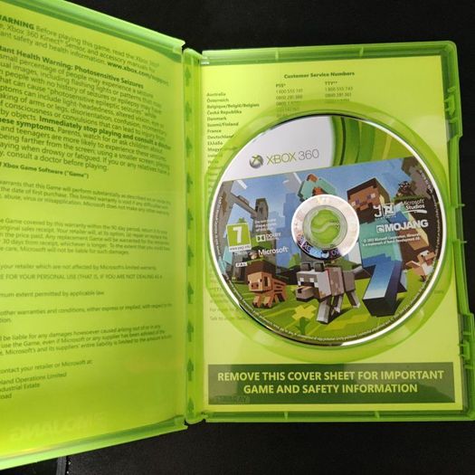 Minecraft Xbox 360