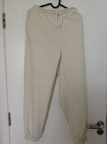 Loungewear cream trousers size L
