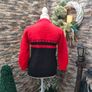 red and black long sleeve high neckline sweater Image 5