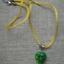 Green heart necklace,Valentine's Day gift. jewellery.New.Gift Image 3