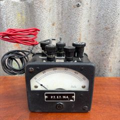 Antique GPO linesmans meter