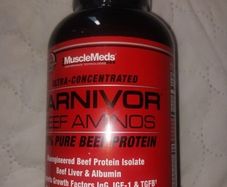 MuscleMeds Carnivor Beef Aminos 100% Pure Beef Protein 300 Tablets All 19 Amino Acids Essential & Non-Essential