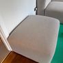 Kave home blok 3 seater sofa and foot rest Image 5