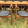 Mid Century Vintage Ib Kofod Larsen Signature Danish Range Dining Set Image 8