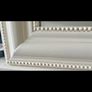 Curved Cream Bevelled Mirror Image 3