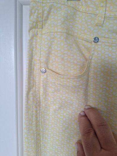 Green Lamb Cutoffs Size 14
