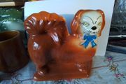 Antique Staffordshire Mantle Dog