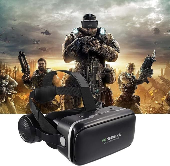 VR Glass Stereo with Headset Virtual reality vr box glasses