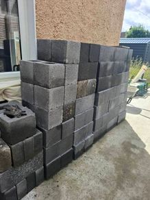 9" Cavity Concrete Blocks
