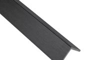 26mm Exterior Composite Wall Panel Edge Piece Black 290x6x6cm