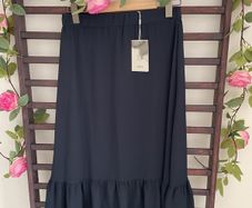 skirt Bnwt ichi midi navy skirt size small