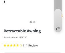 Retractable Awning