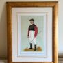Set of 4 vintage-style sporting/gentleman prints in matching frames Image 2
