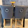 kitchen island table + 2 chairs Image 5