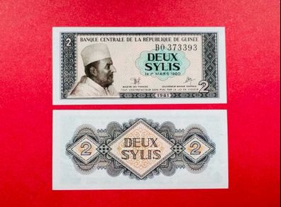 Guinea   2 Sylis  1981  Pick  21a   UNC