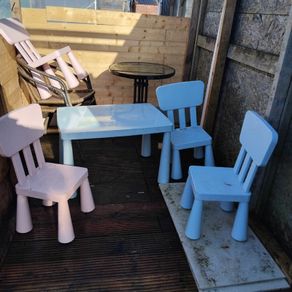 Table and chairs exchange