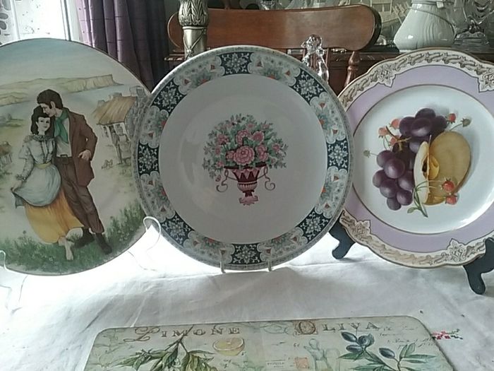 Three Collectors Plates