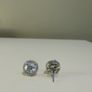 VVS1  Diamond Halo earings Image 3