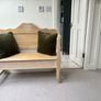 Solid wood indoor bench Image 5