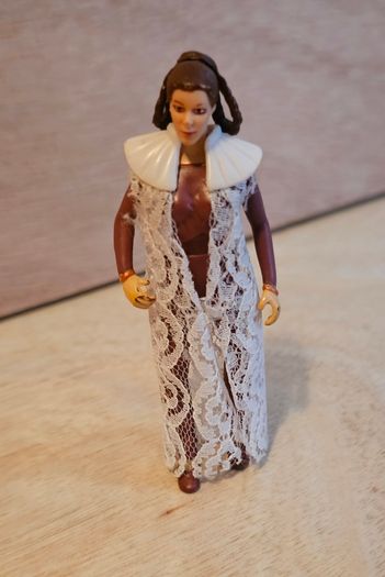 Star Wars Princess Leia Endor 3.75 " Scale. In Overall Good Condition.