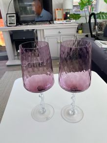 Hurricane glass candle holders