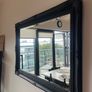Antique Style Mirror (Black Frame) Image 2