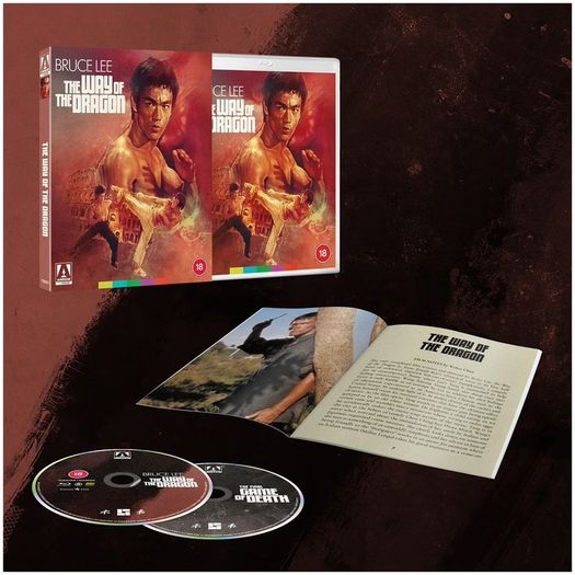 Bruce Lee The Way of the Dragon - 2 Disc Limited Edition Blu Ray - New - Sealed