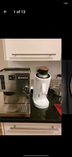 Rancilio Silvia V6 + DF83 Gen 2 grinder + accessories