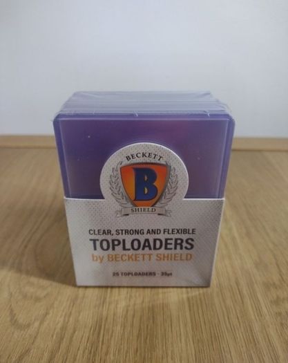 Beckett Toploaders 25 Pack - Pokemon Yu-Gi-Oh one piece magic the gathering