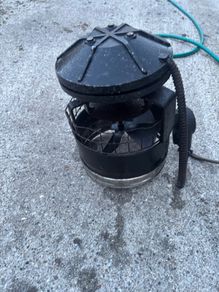 Chimney draught fan