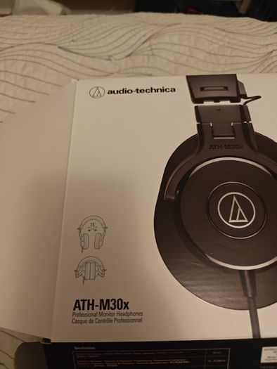 Rode podcaster usb mic & Audio-technica headphones