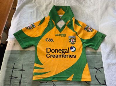 Donegal Gaelic Football Home Jersey 2010 to 2011 GAA Children 1 to 2 Years Old