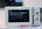 POWERPOINT vintage style cream microwave