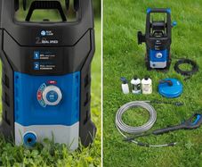 Annovi Reverberi (AR) Blue Clean Dual Speed Pressure Washer with Accessories