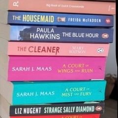 Massive Book Clearance! Thrillers Great Condition