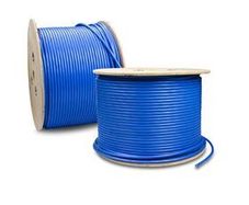 CAT6a Ethernet U/FTP Cable LSZH Blue (Solid Copper) 201metre