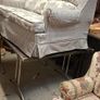 Vintage Bed Settee Newly Upholstered Image 2
