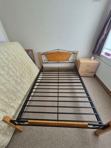 double bed frame