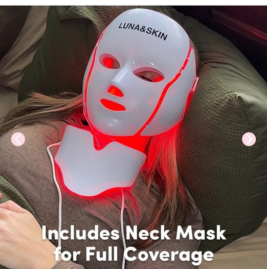 LUNA & SKIN Red led mask