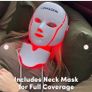 Luna & SKIN  Red Led mask face and neck Image 6