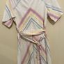 Stripe Linen Cotton Knot Dress (13-14years) Image 2