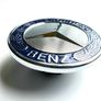 Mercedes - Benz 57mm BLUE side Flat Bonnet Badge Emblem A2048170616 Image 7